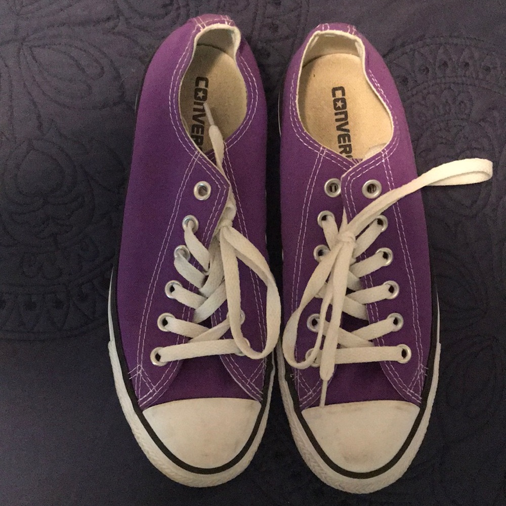 Purple Converse